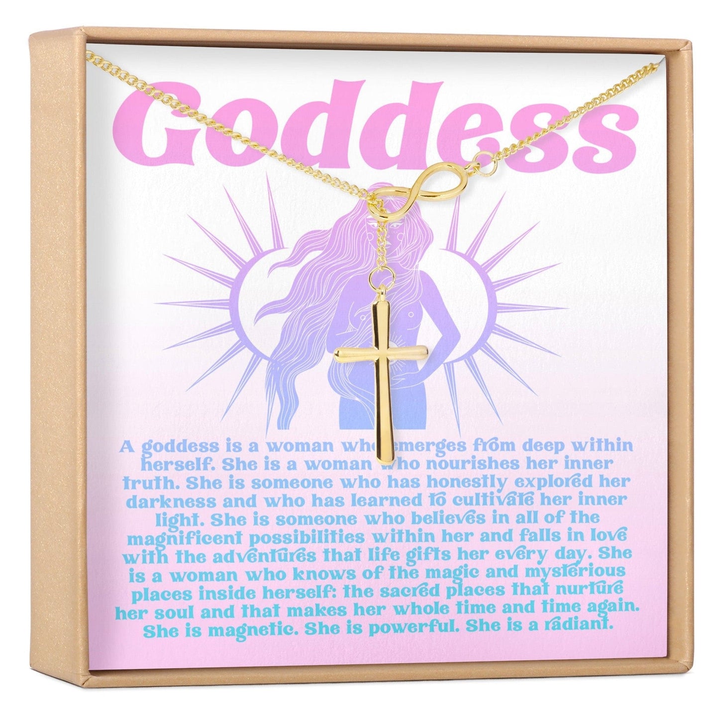 Goddess Necklace, Multiple Styles Necklace