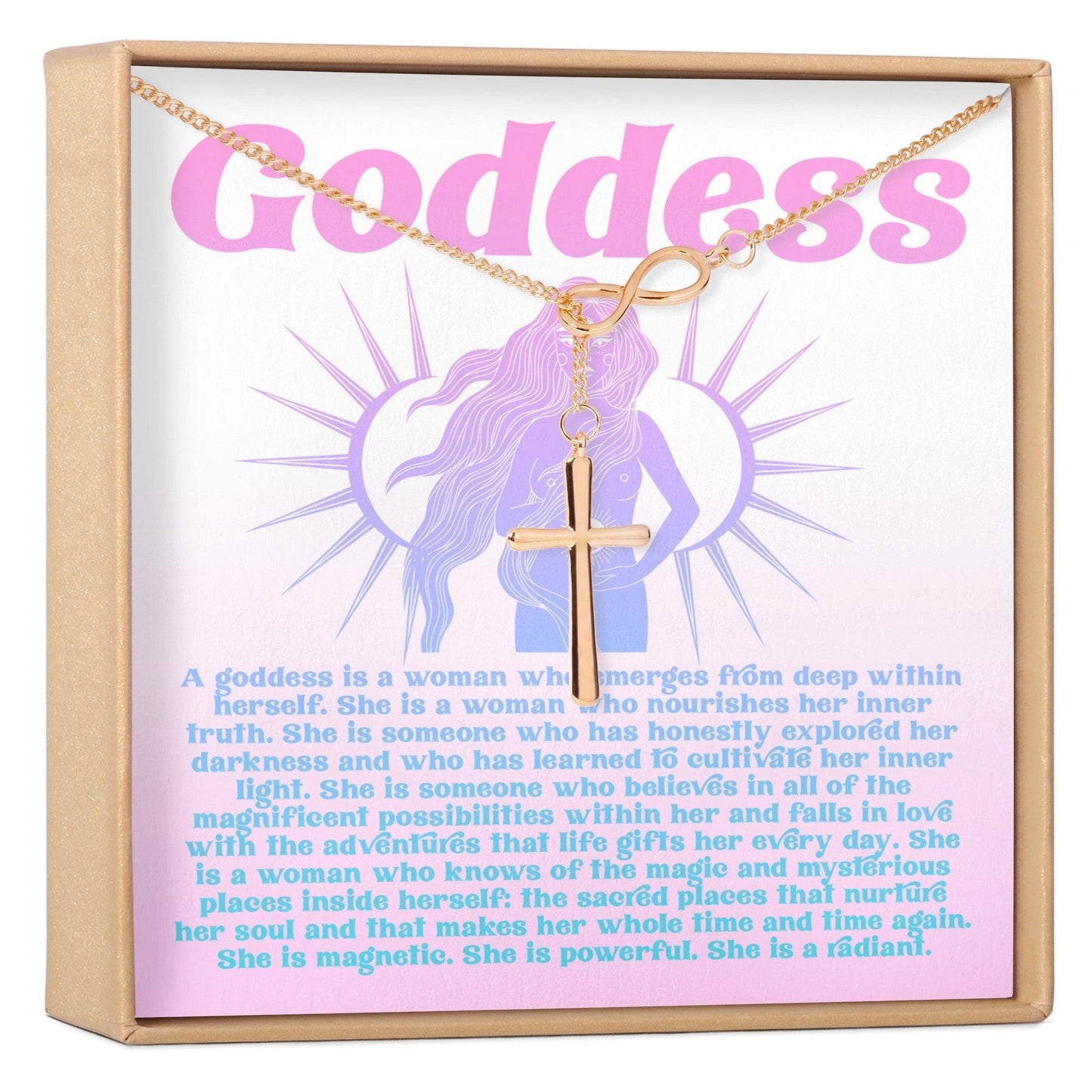 Goddess Necklace, Multiple Styles Necklace