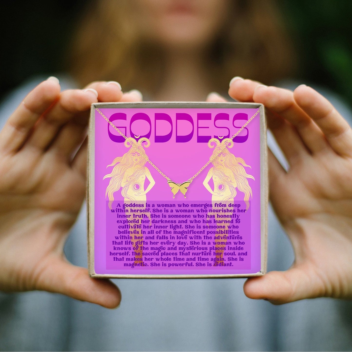Goddess Necklace, Multiple Styles Necklace