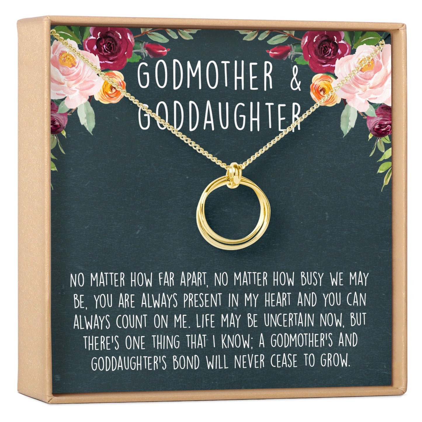 Godmother-Goddaughter Necklace, Multiple Styles