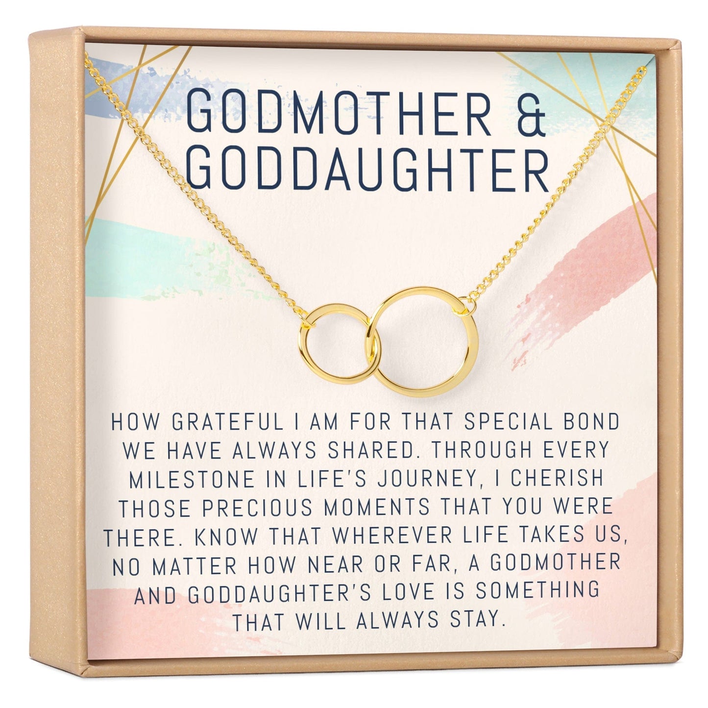 Godmother-Goddaughter Necklace, Multiple Styles Jewelry