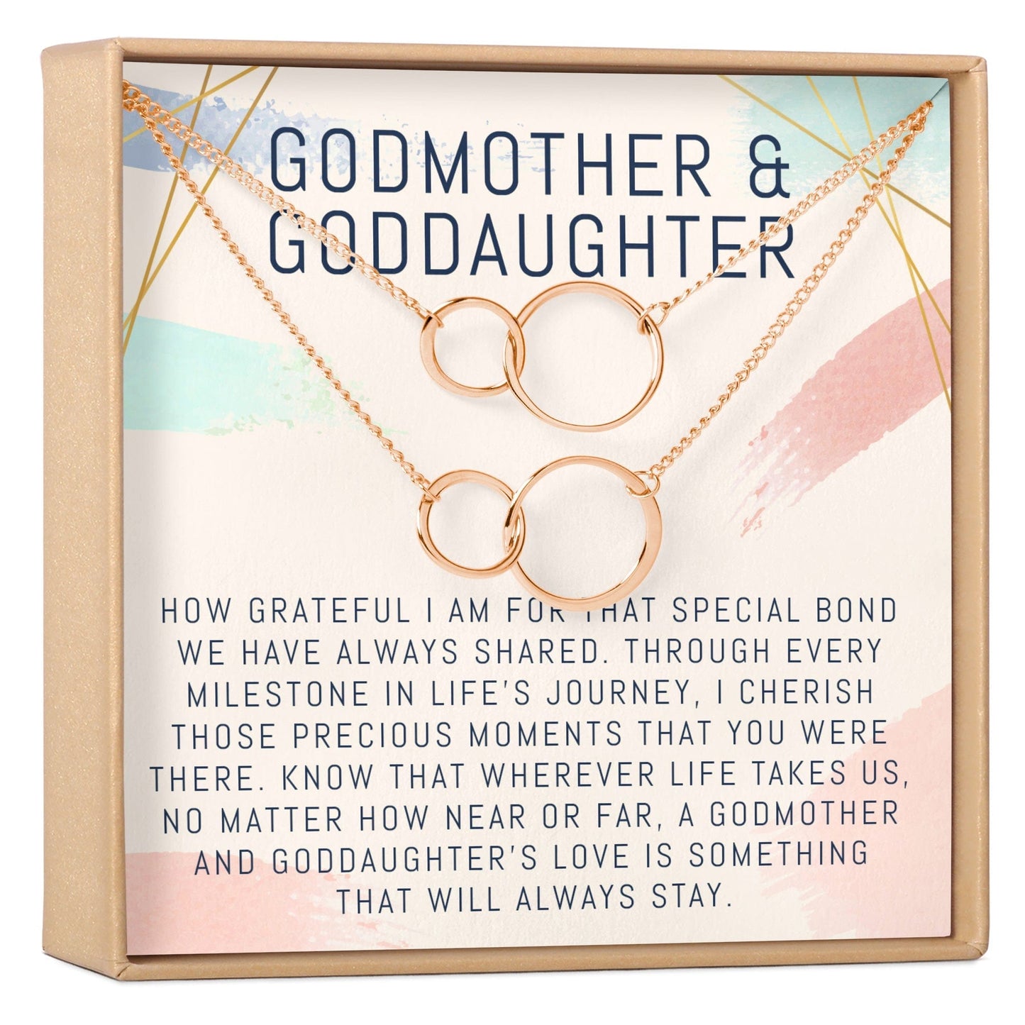 Godmother-Goddaughter Necklace, Multiple Styles Jewelry