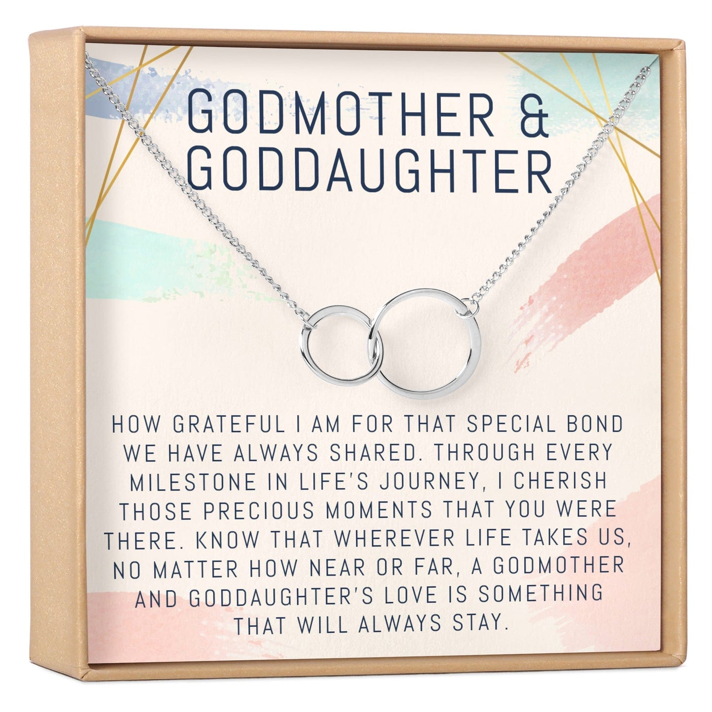 Godmother-Goddaughter Necklace, Multiple Styles Jewelry