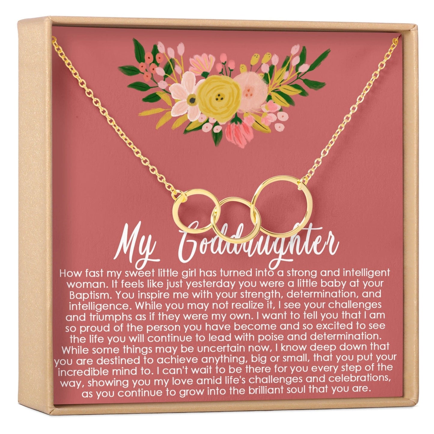 Godmother & Goddaughter Necklace, Multiple Styles Necklace