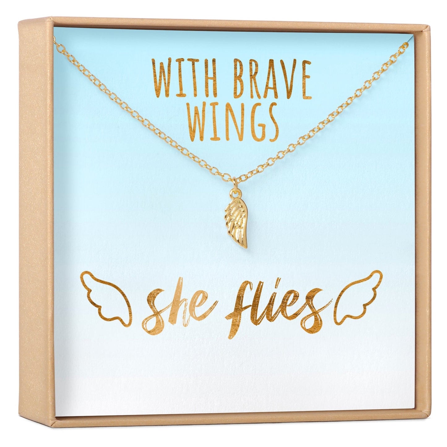 Graduation Wing Necklace