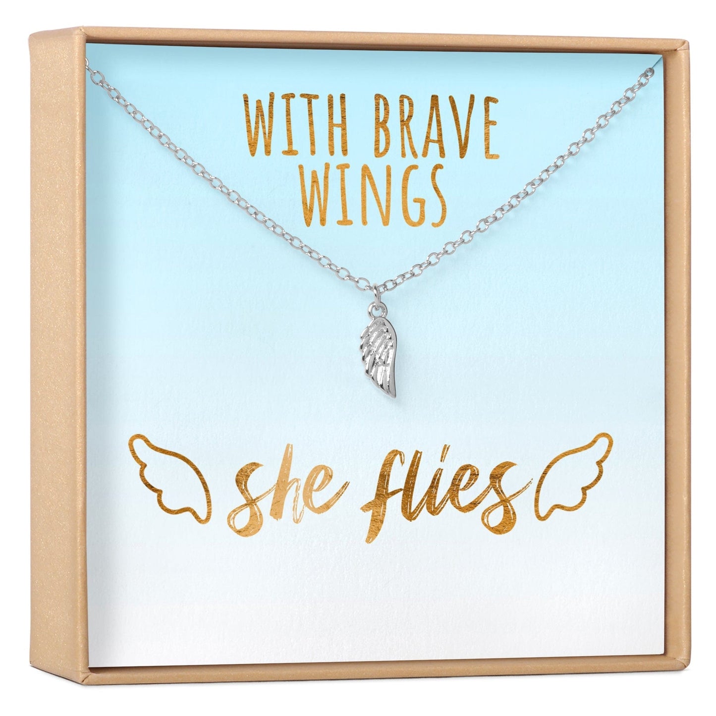 Graduation Wing Necklace