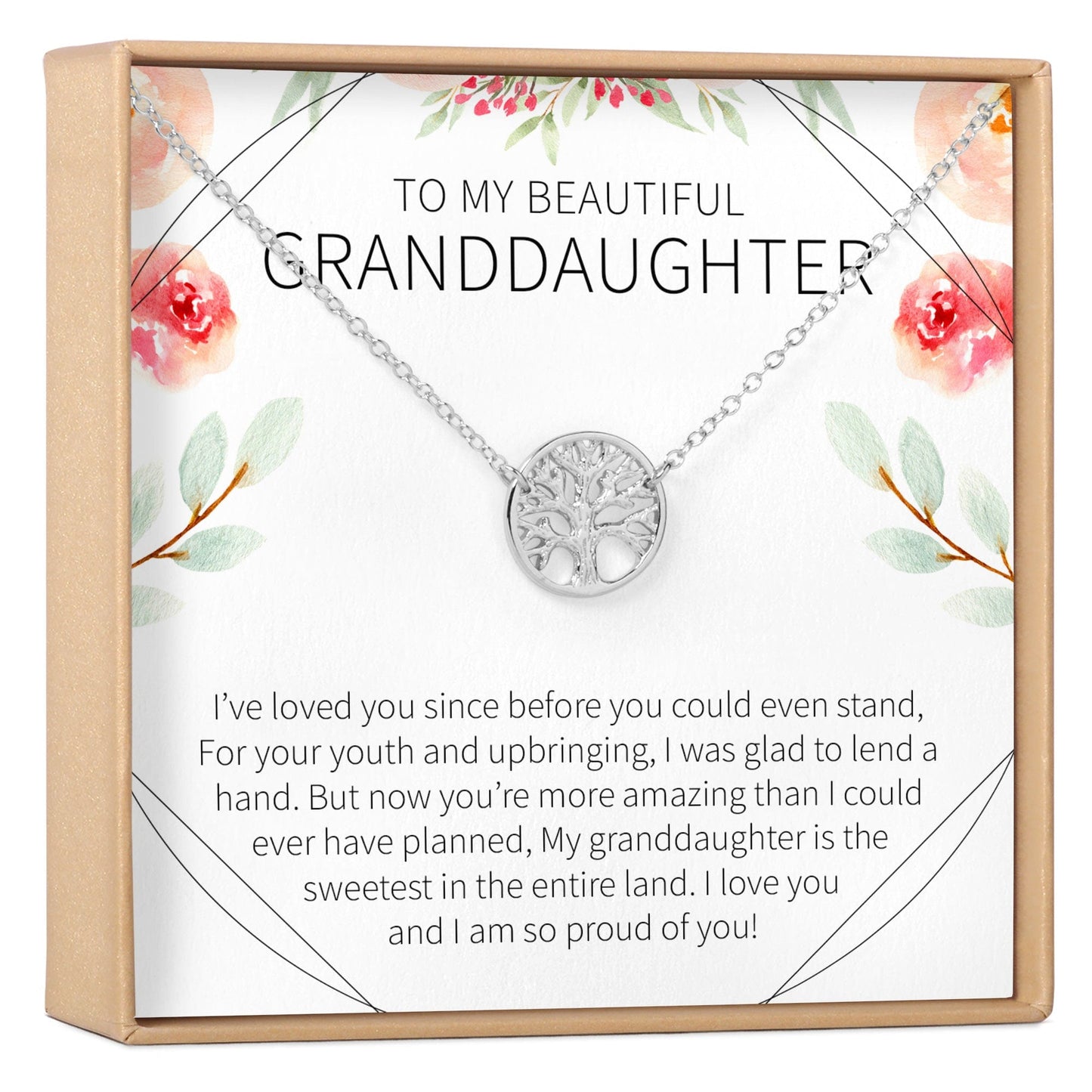 Granddaughter Necklace, Multiple Styles