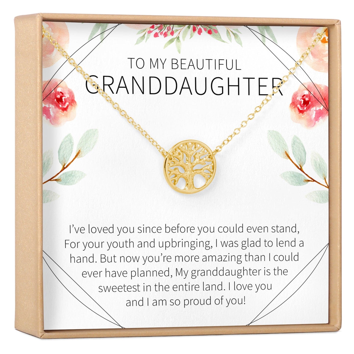 Granddaughter Necklace, Multiple Styles