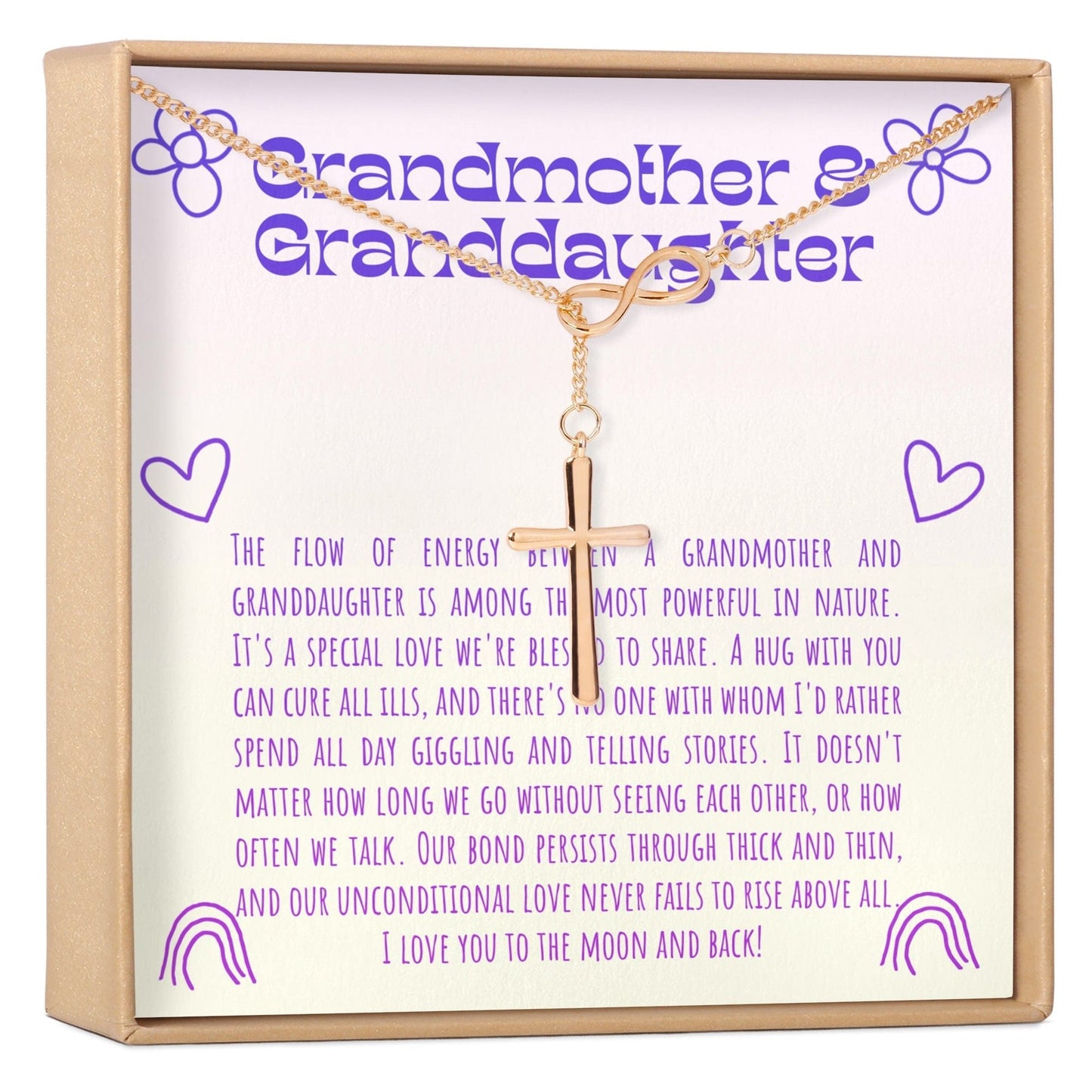 Grandmother & Granddaughter Necklace, Multiple Styles