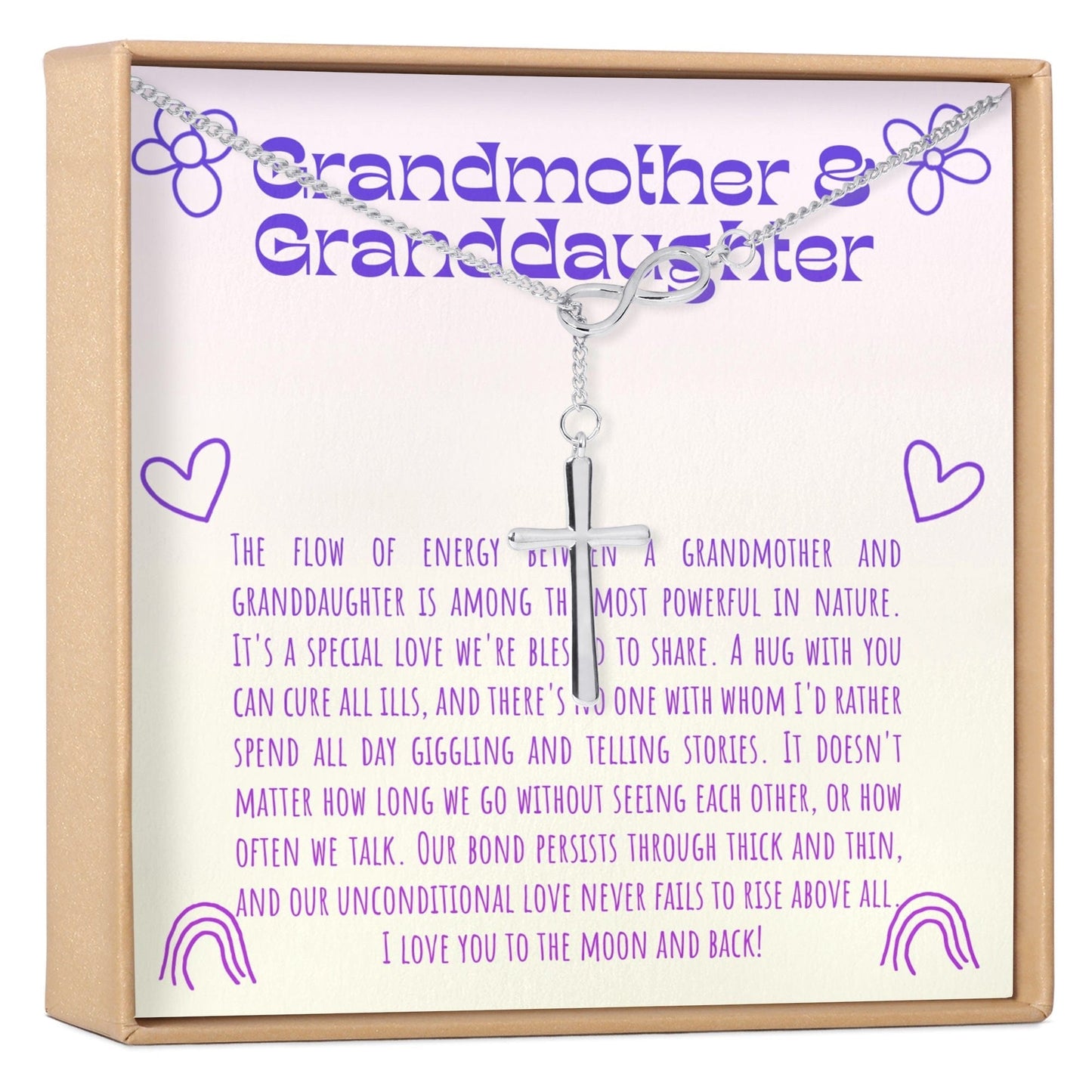 Grandmother & Granddaughter Necklace, Multiple Styles
