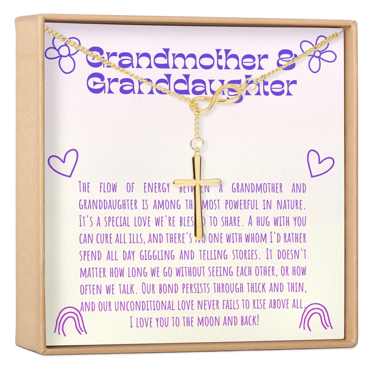 Grandmother & Granddaughter Necklace, Multiple Styles