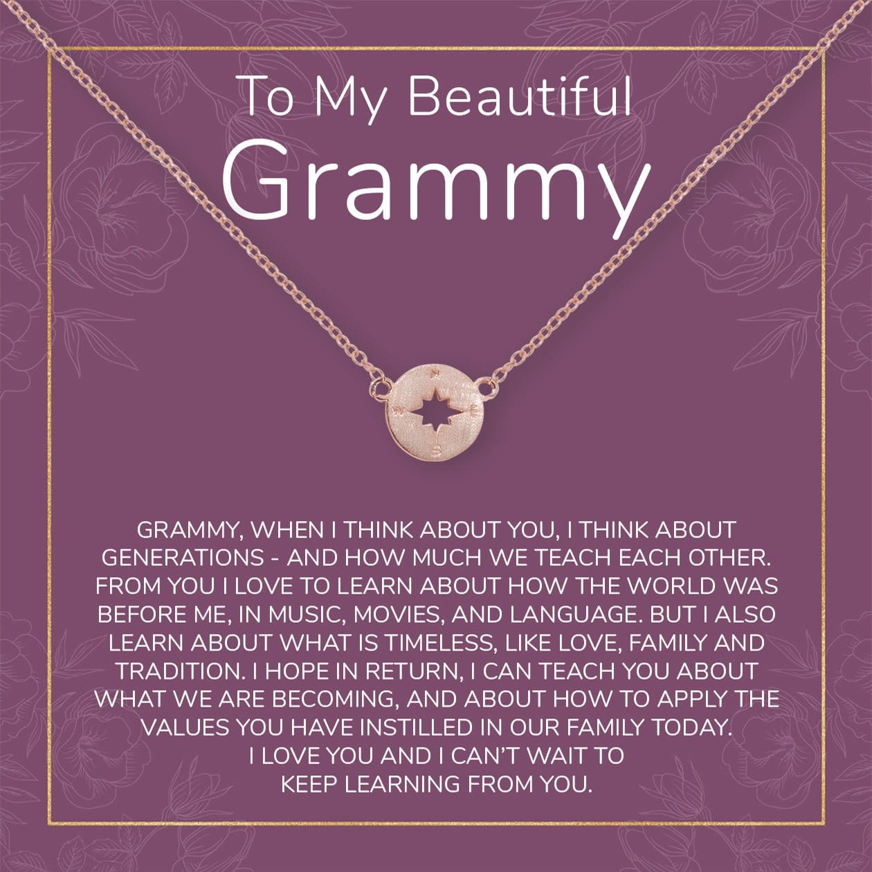 Grandmother Necklace, Multiple Styles