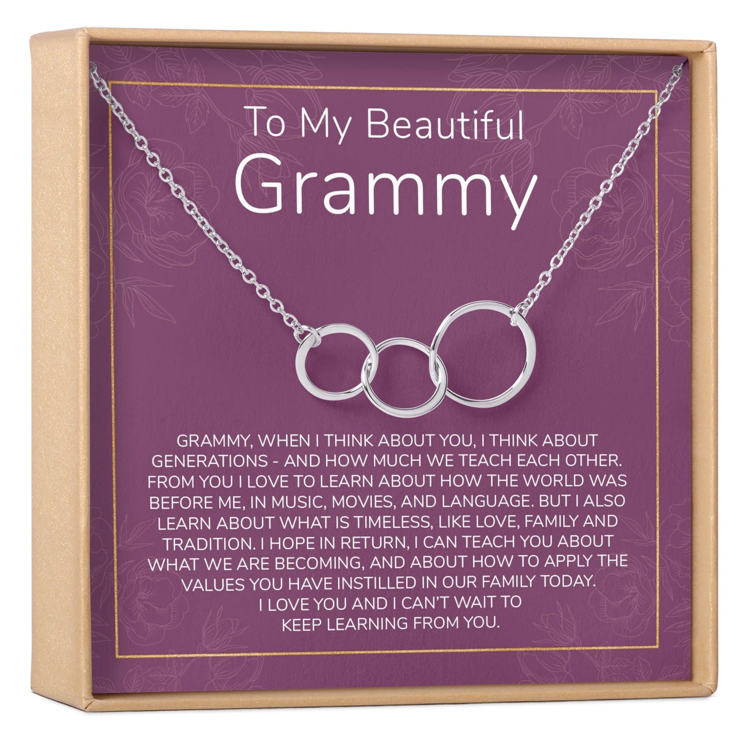 Grandmother Necklace, Multiple Styles