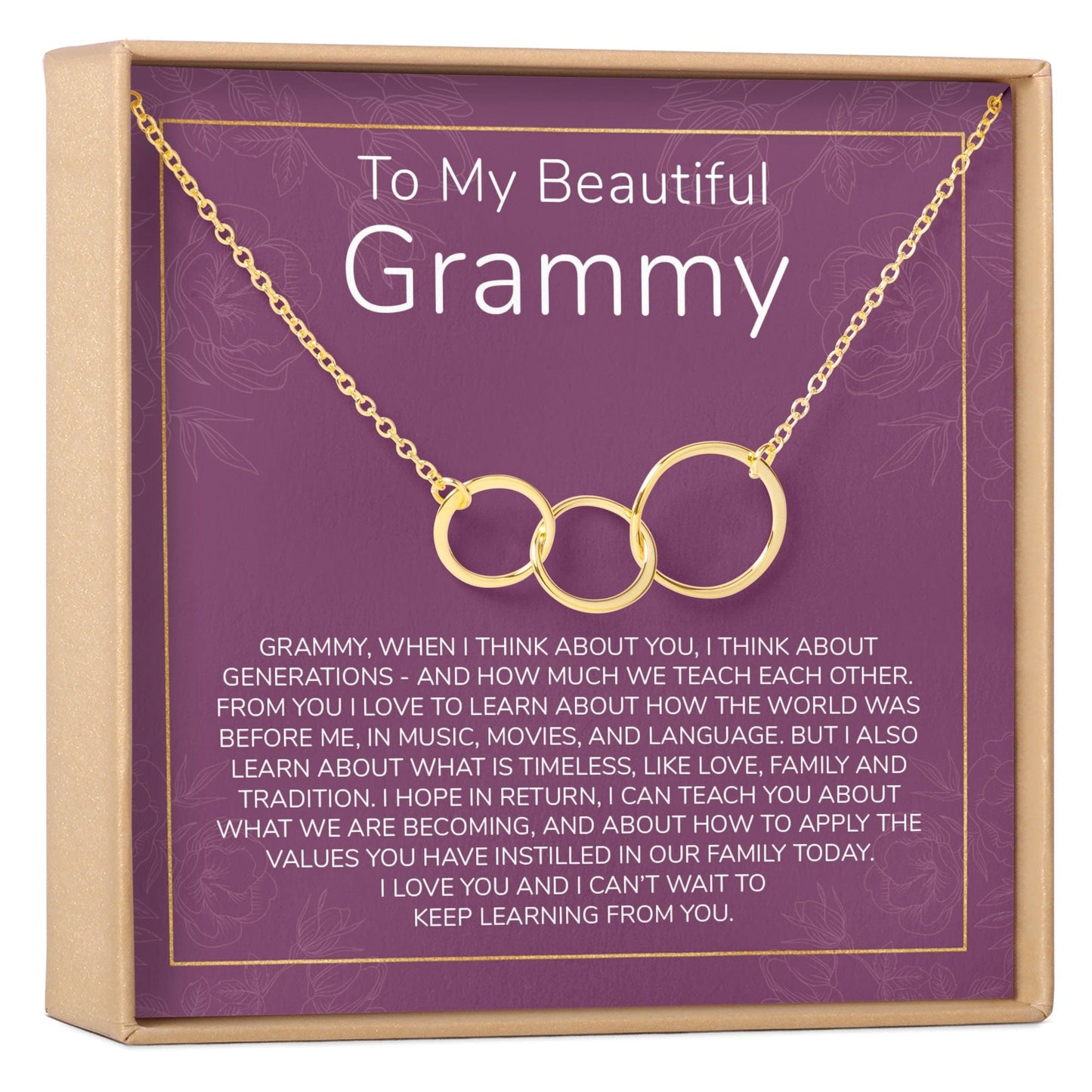 Grandmother Necklace, Multiple Styles
