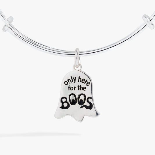 Ghost 'Only Here for the Boos' Textured Bangle
