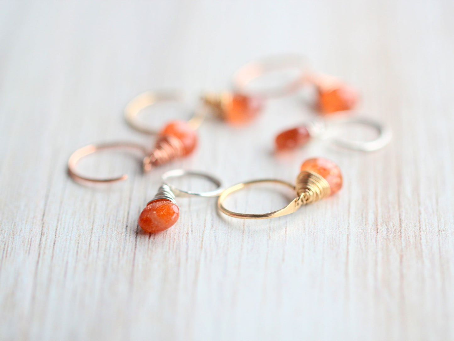 Sunstone Dangle Hugs