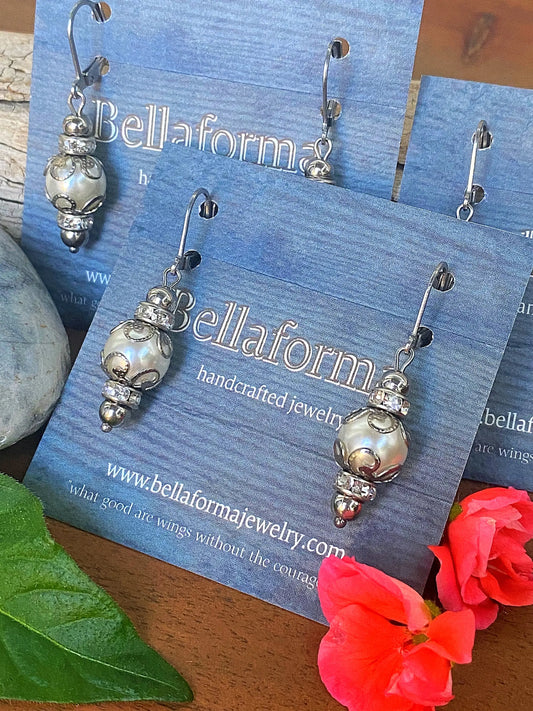 VINTAGE LACE EARRINGS