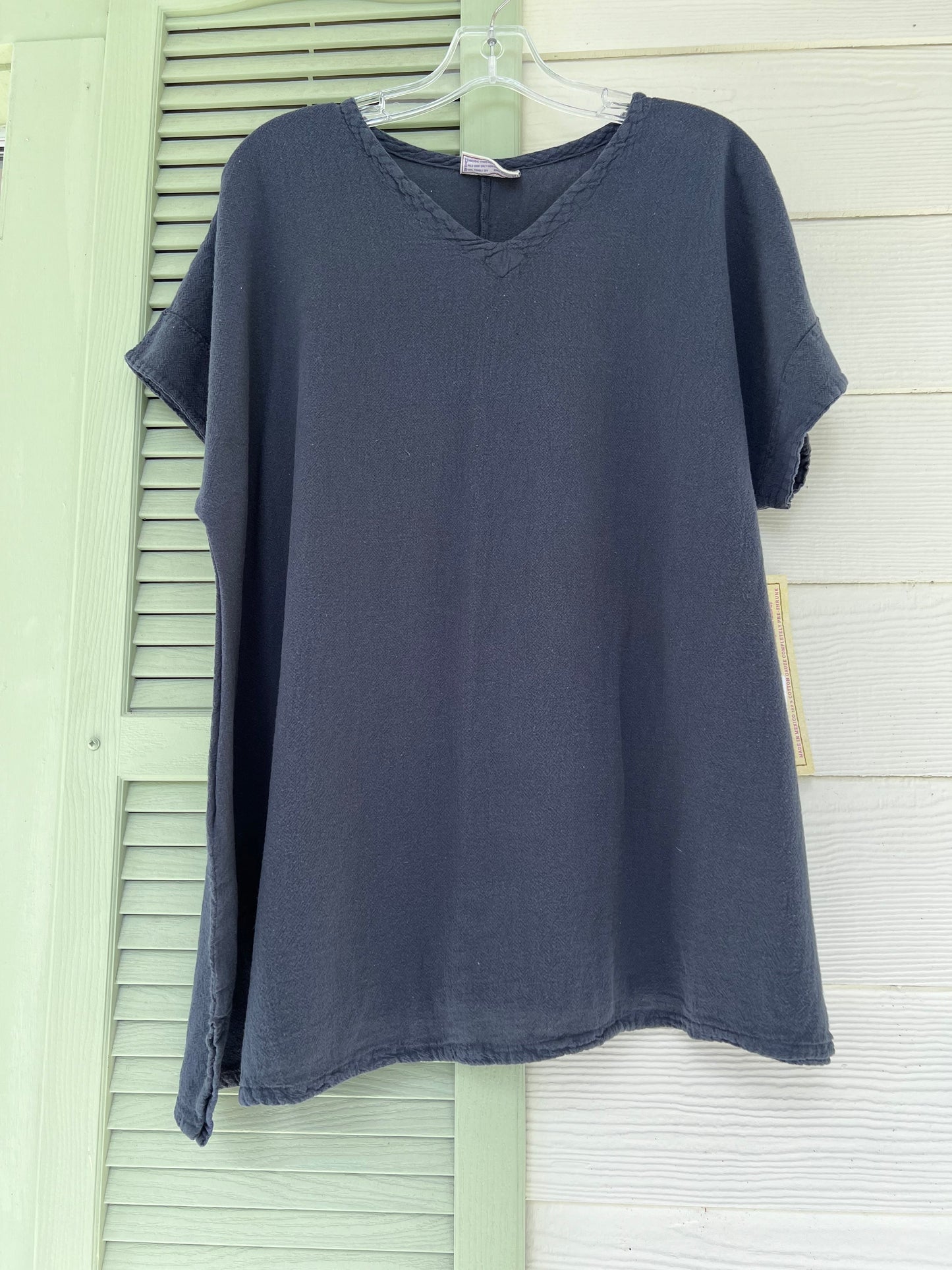 Carla 100% Cotton Gauze Top in OSFM Sale