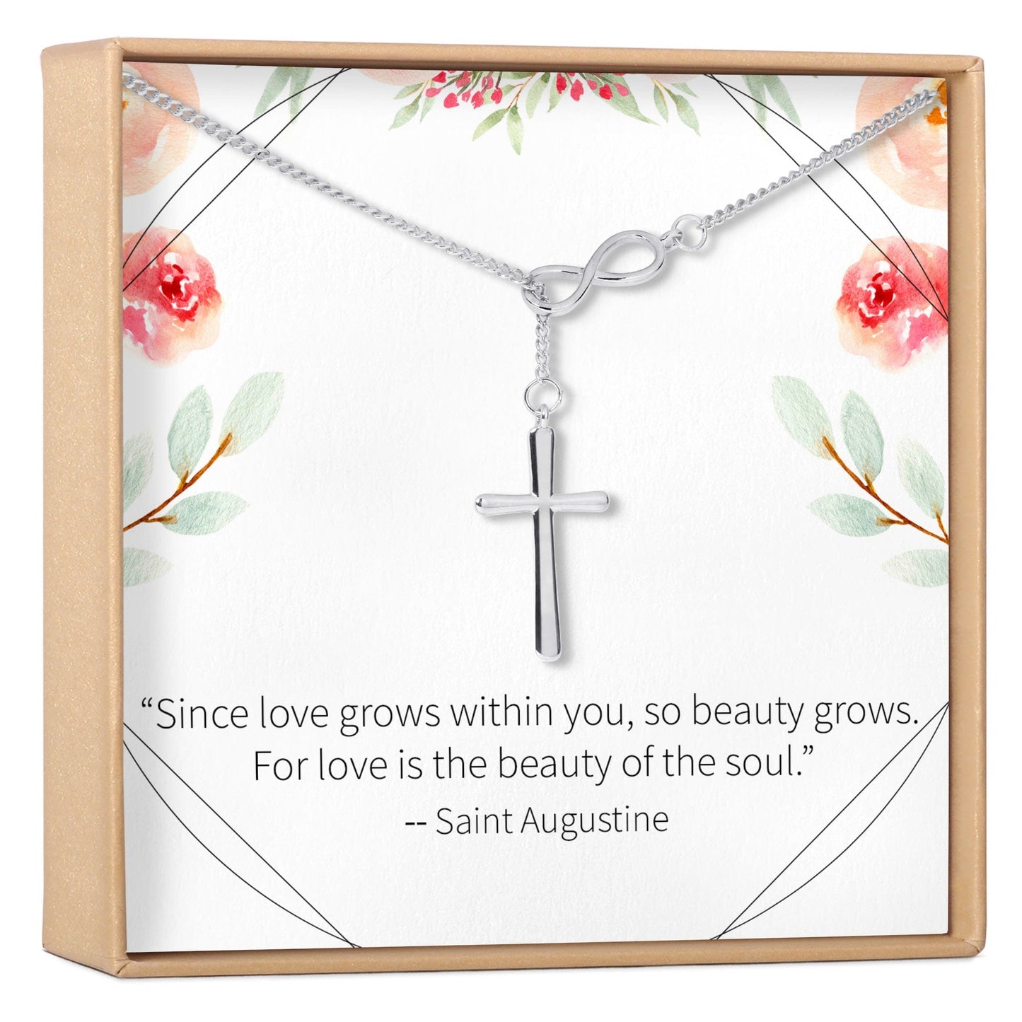 Infinity Cross Necklace