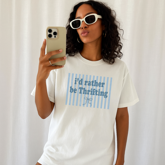I’d Rather Be Thrifting Graphic Tee
