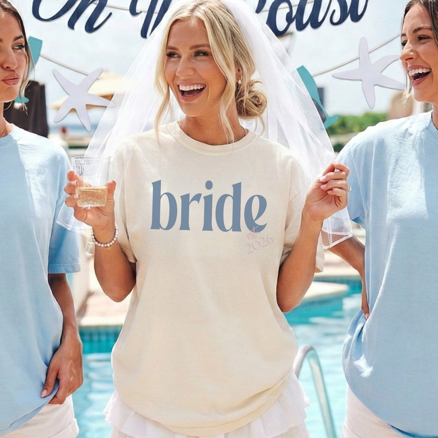 Bride Est. 2026 Tee | Bridal Shower, Bachelorette & Wedding Weekend Shirt