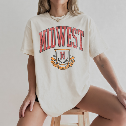 Midwest Graphic Tee | Vintage Collegiate Shirt