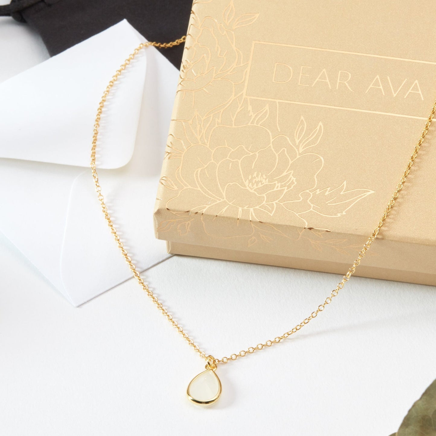June Birthday Alexandrite Birthstone Necklace