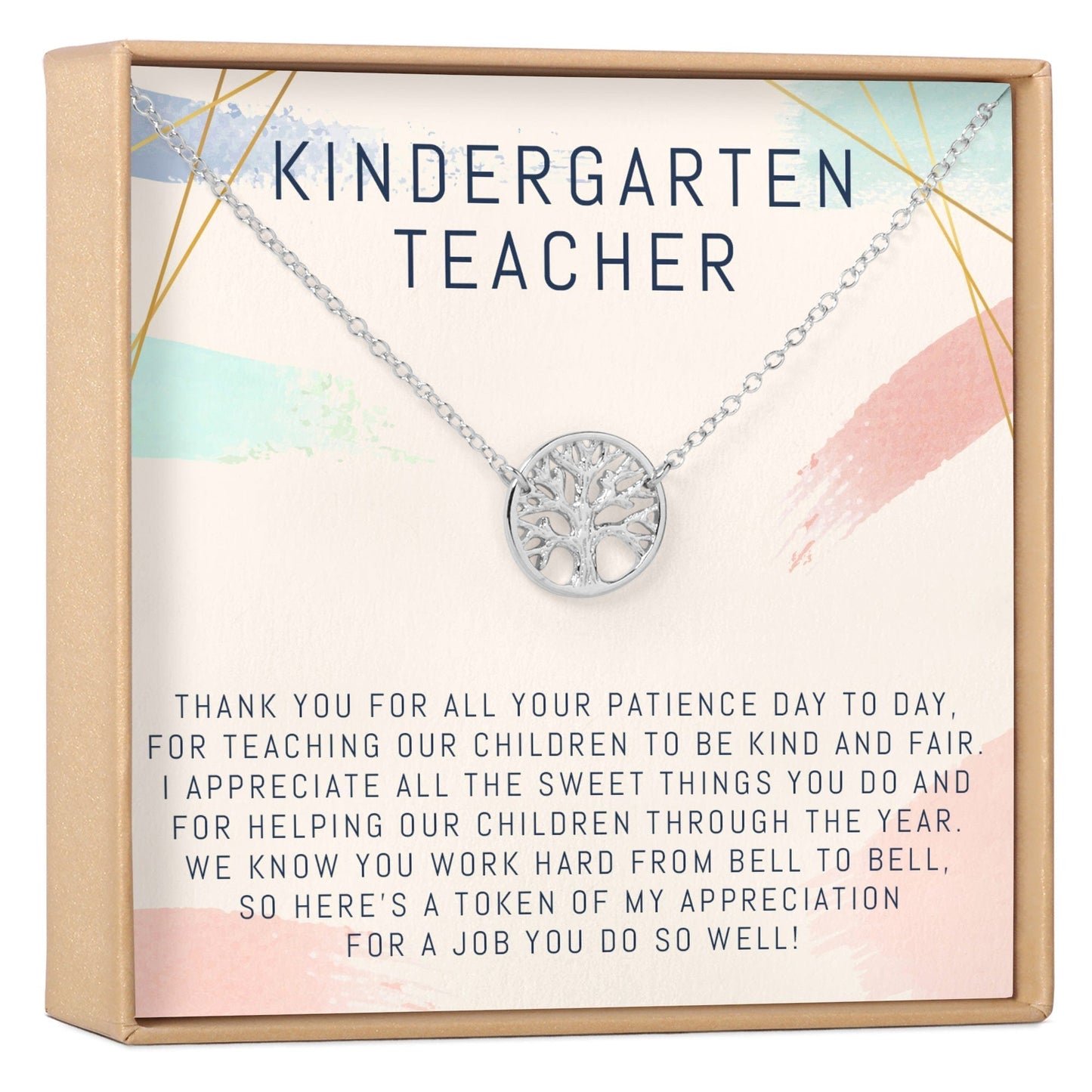 Kindergarten Teacher Necklace, Multiple Styles Jewelry