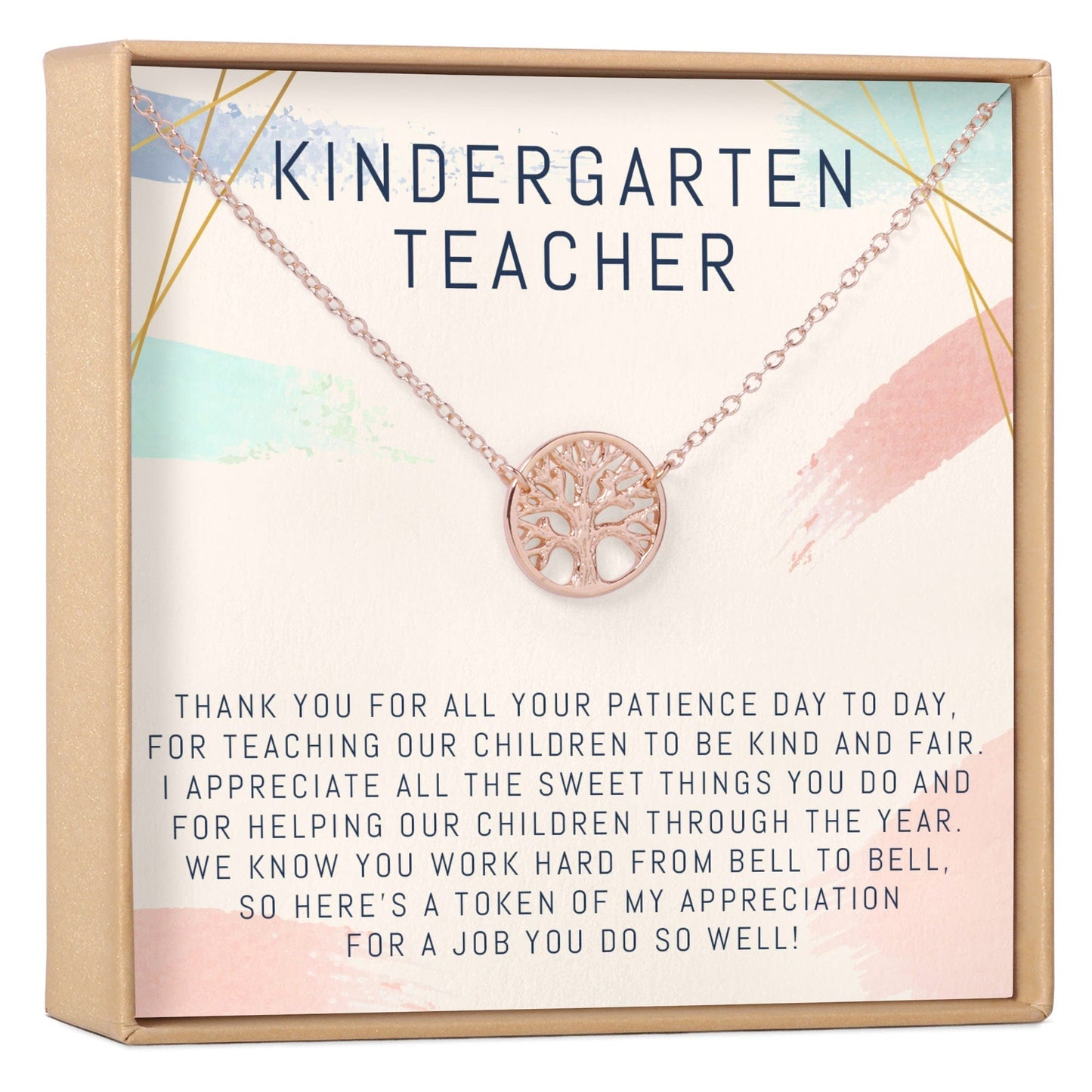 Kindergarten Teacher Necklace, Multiple Styles Jewelry