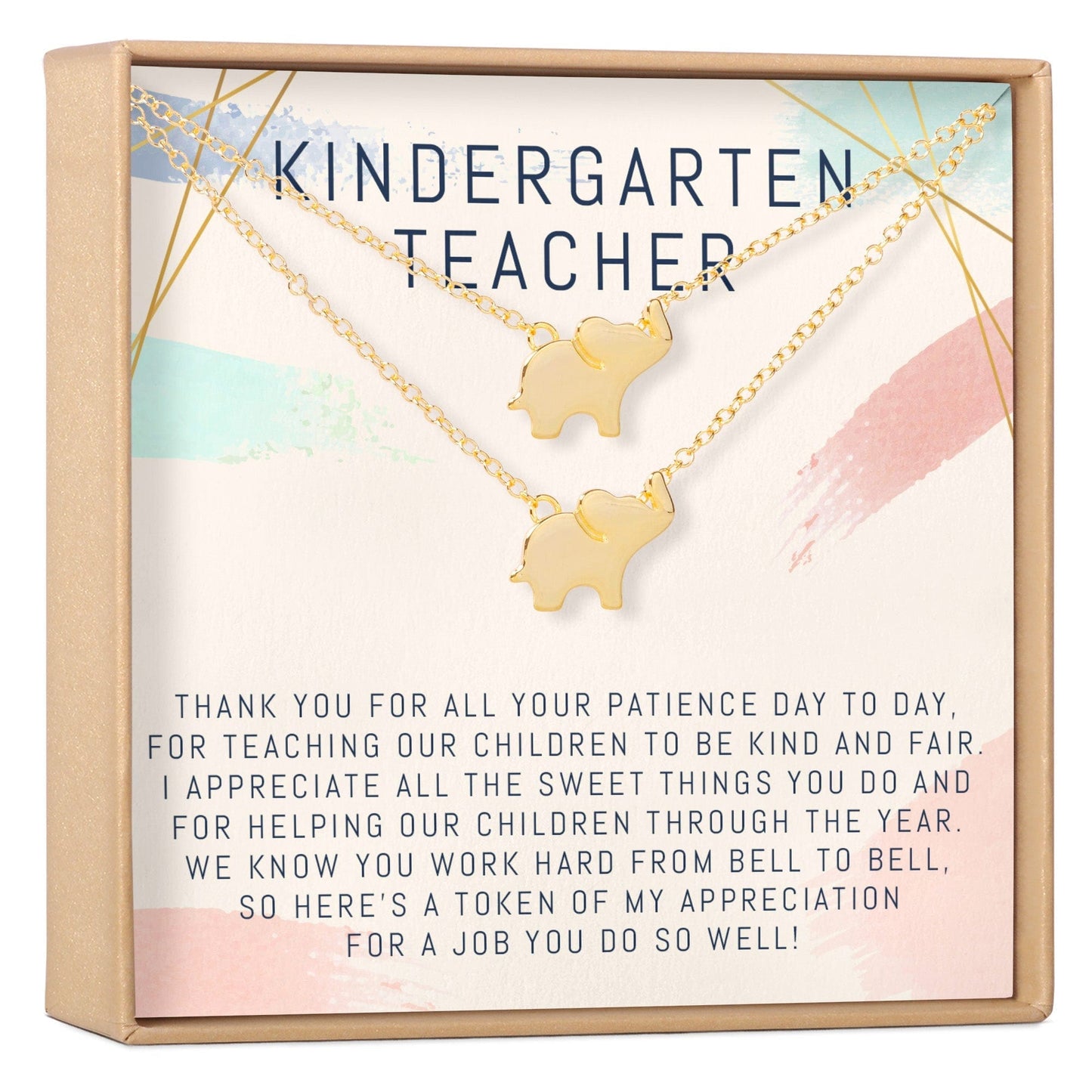 Kindergarten Teacher Necklace, Multiple Styles Jewelry