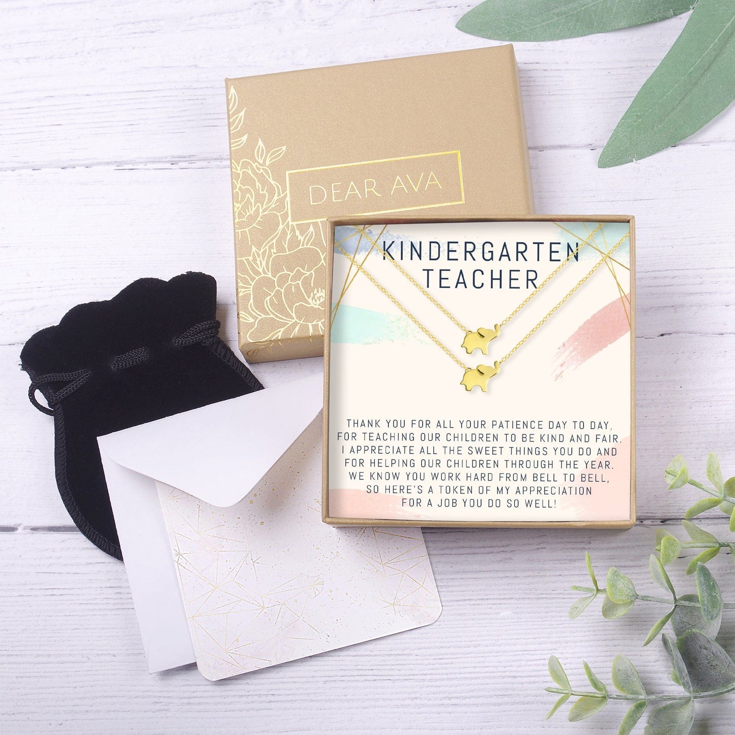 Kindergarten Teacher Necklace, Multiple Styles Jewelry