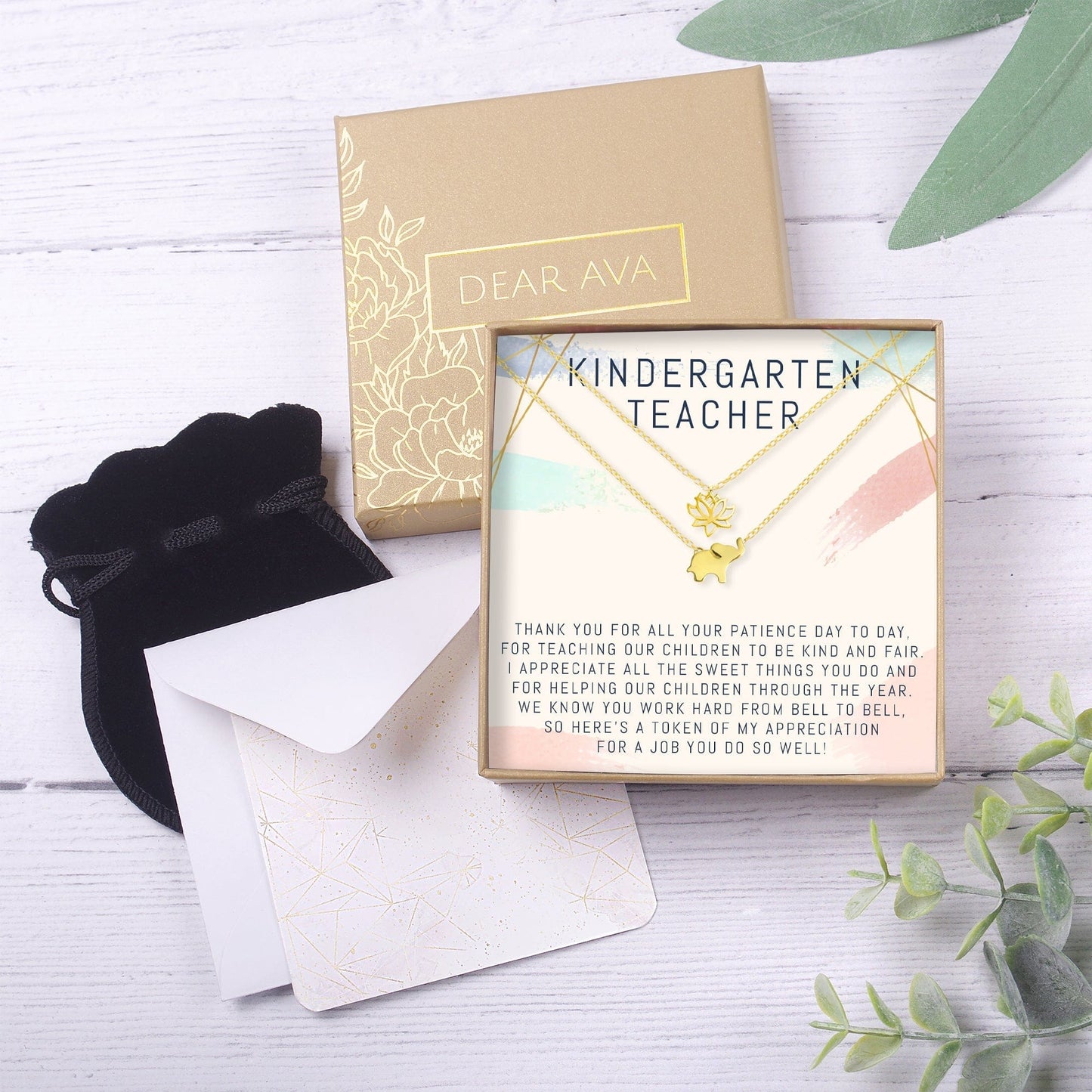 Kindergarten Teacher Necklace, Multiple Styles Jewelry