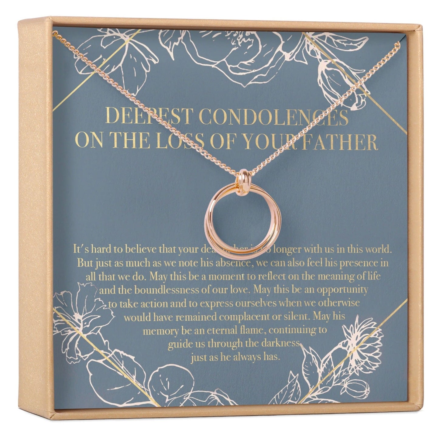 Loss of Father Necklace, Multiple Styles Necklace