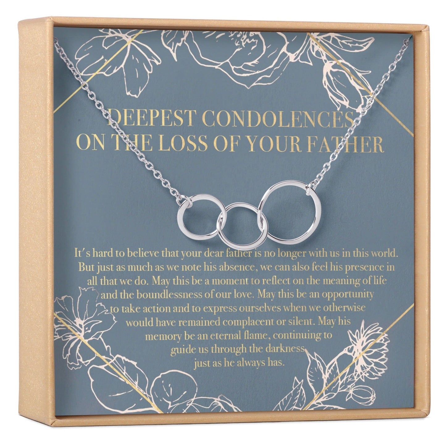 Loss of Father Necklace, Multiple Styles Necklace