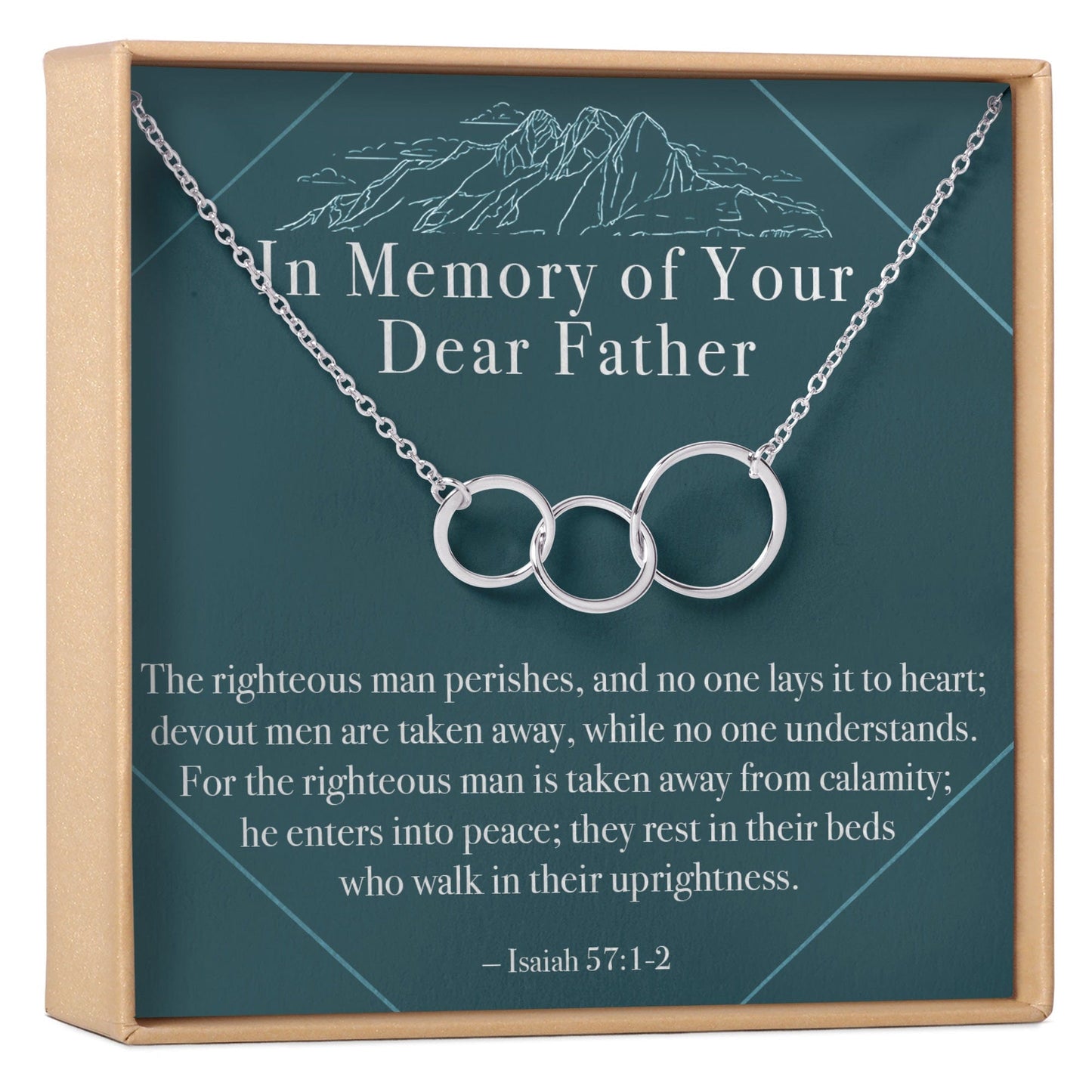 Loss of Father Necklace, Multiple Styles Necklace