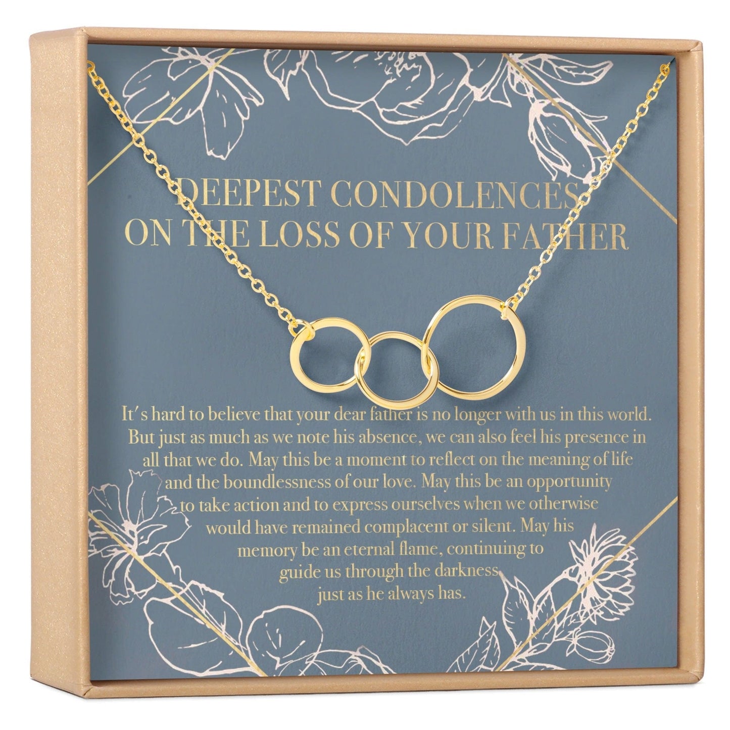 Loss of Father Necklace, Multiple Styles Necklace