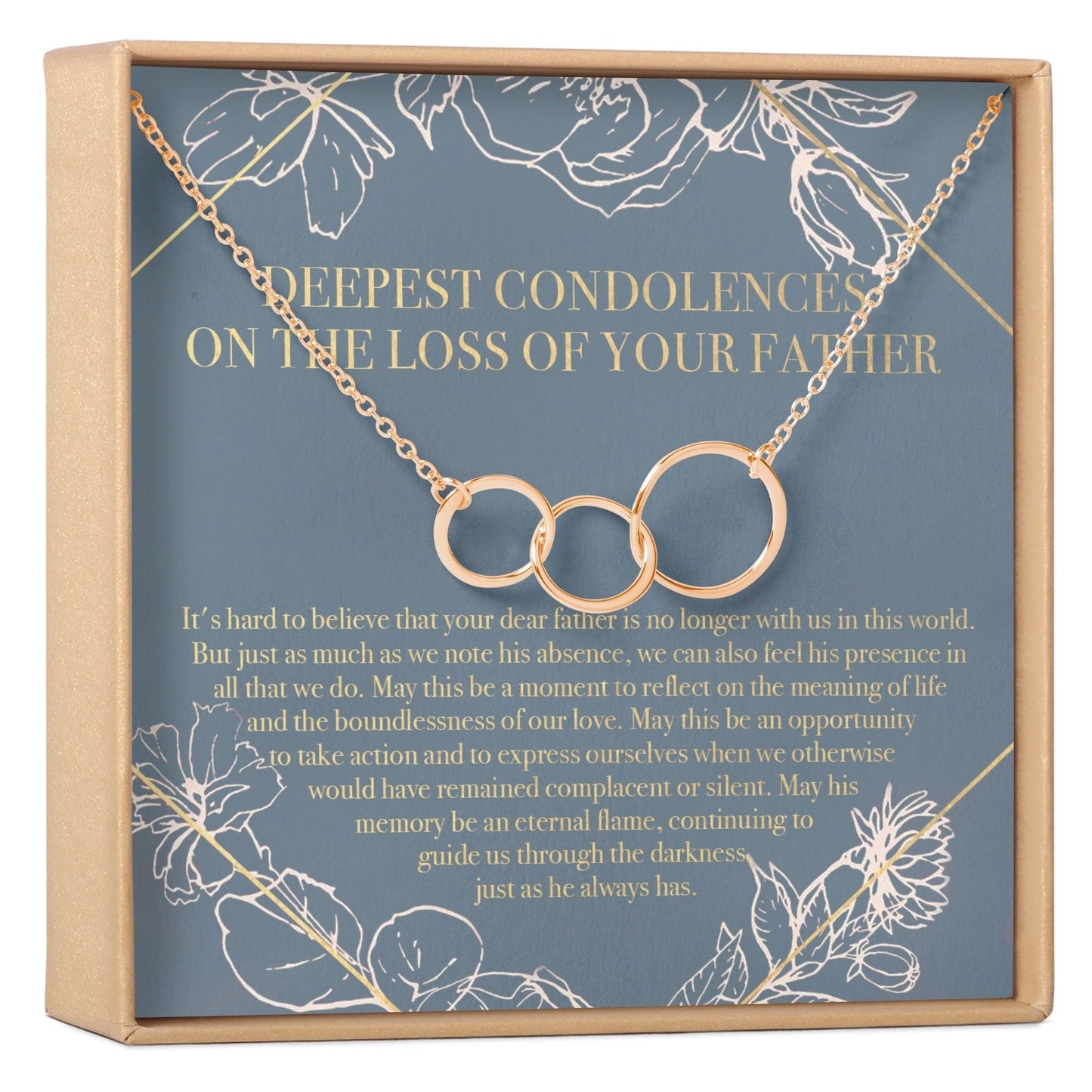 Loss of Father Necklace, Multiple Styles Necklace