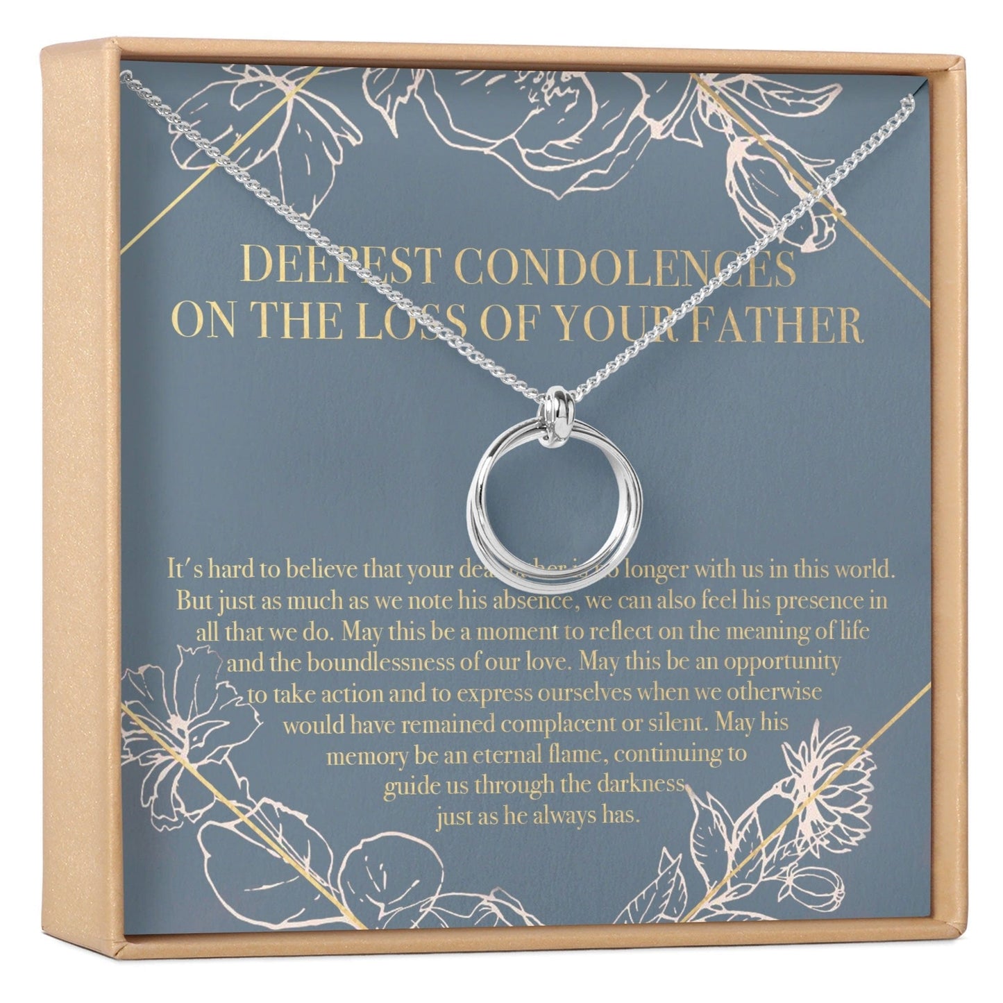 Loss of Father Necklace, Multiple Styles Necklace