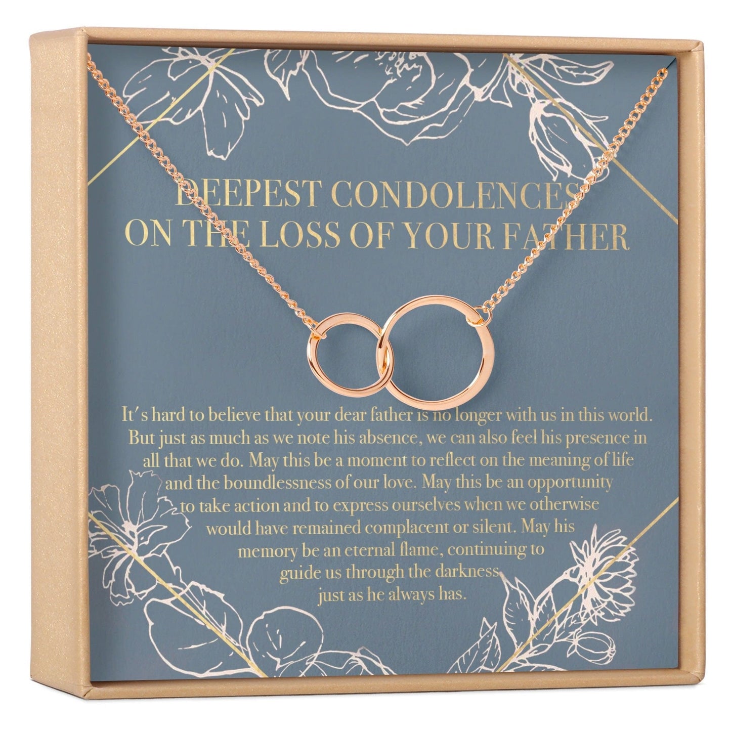 Loss of Father Necklace, Multiple Styles Necklace