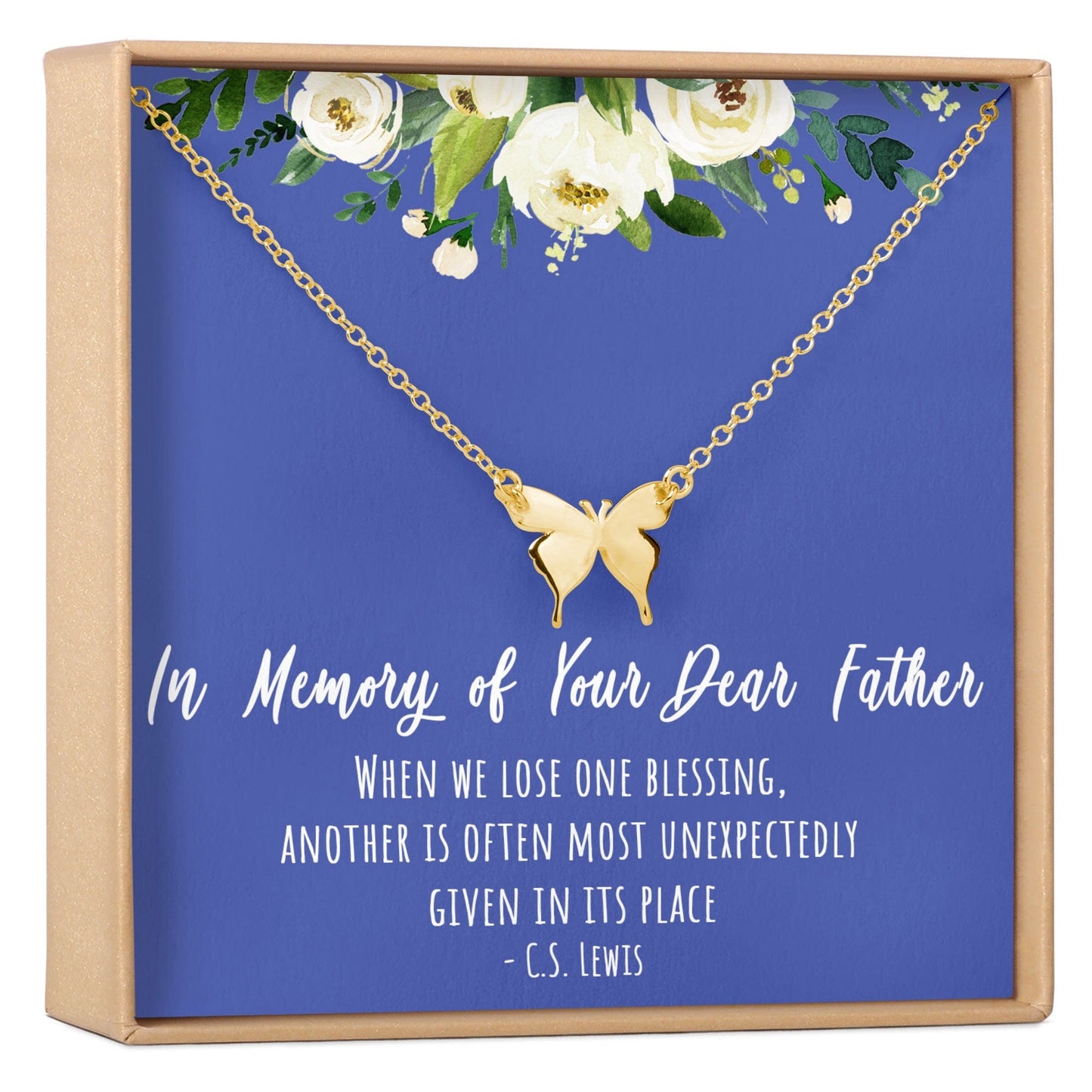 Loss of Father Necklace, Multiple Styles Necklace