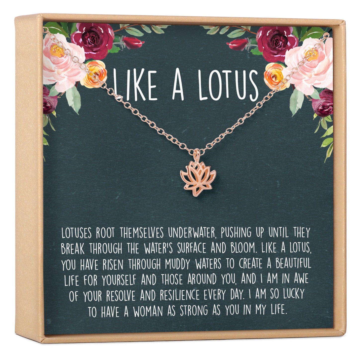 Lotus Necklace