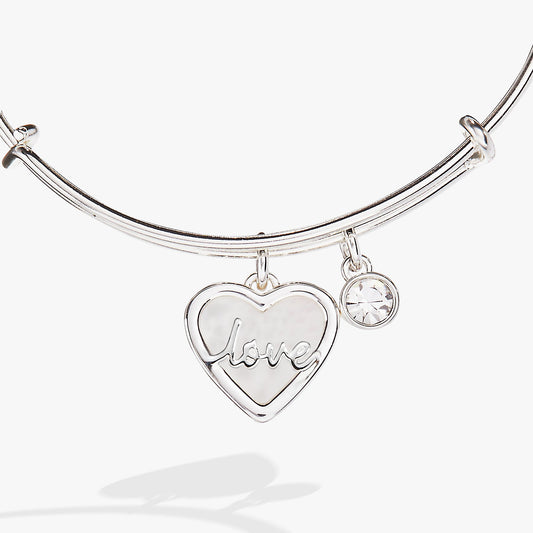 Love Mother of Pearl Bangle