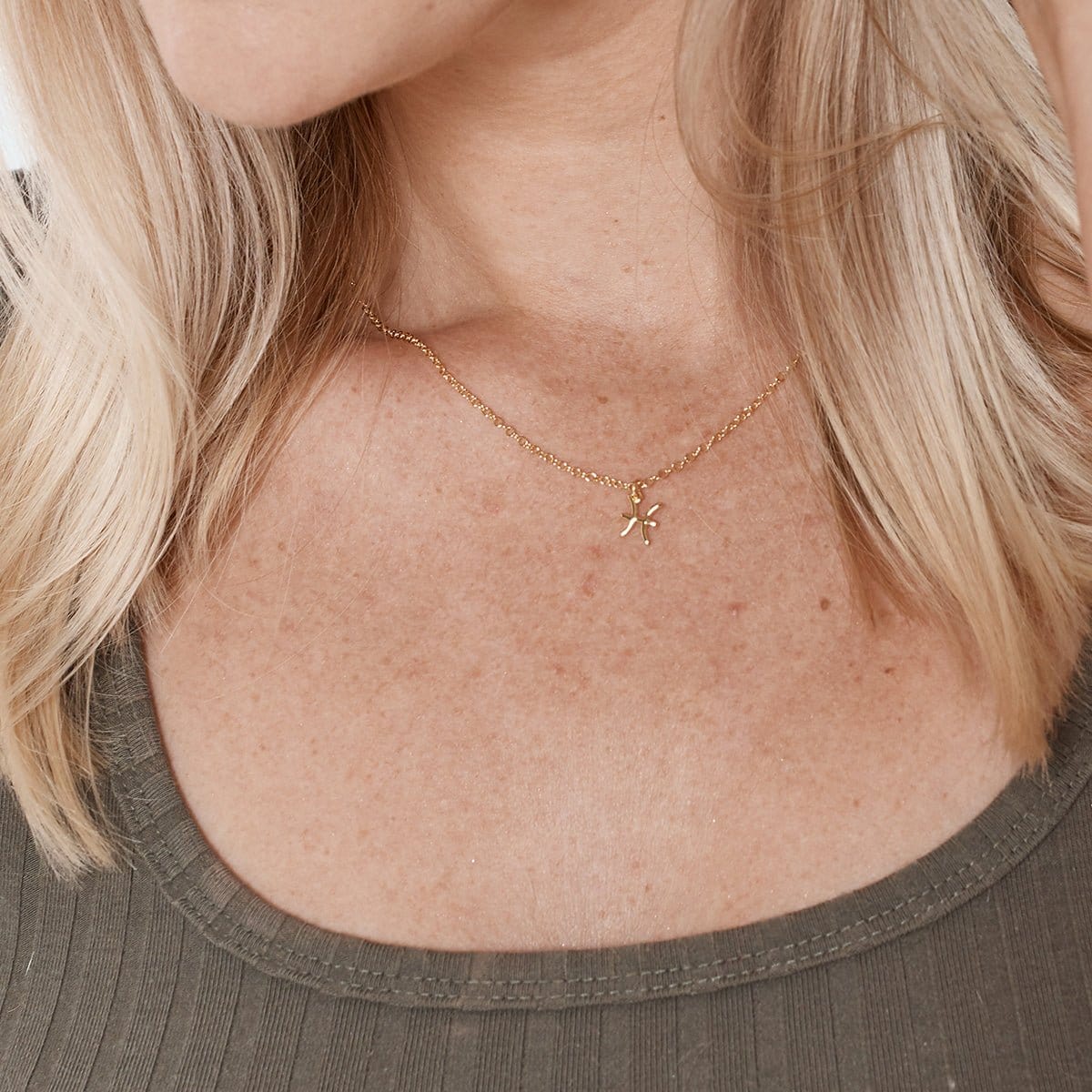 March 19th Pisces Necklace