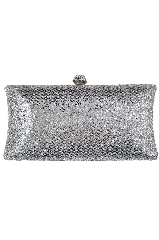 Metallic Glitter Clutch