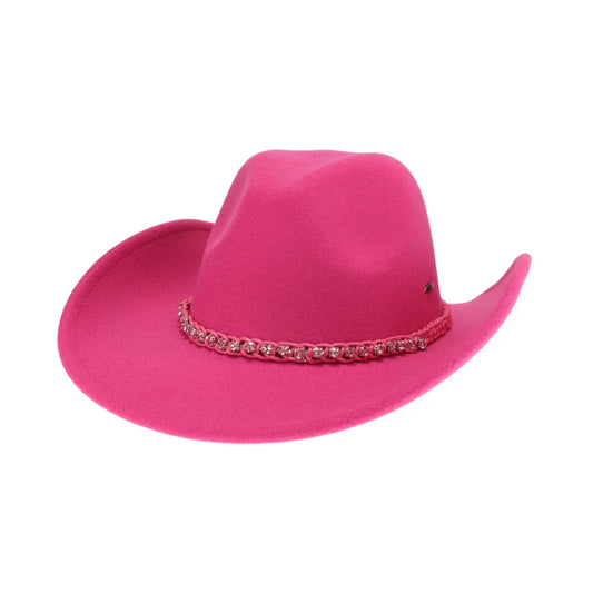 Modesto Vegan Fabric C.C Cowboy Hat