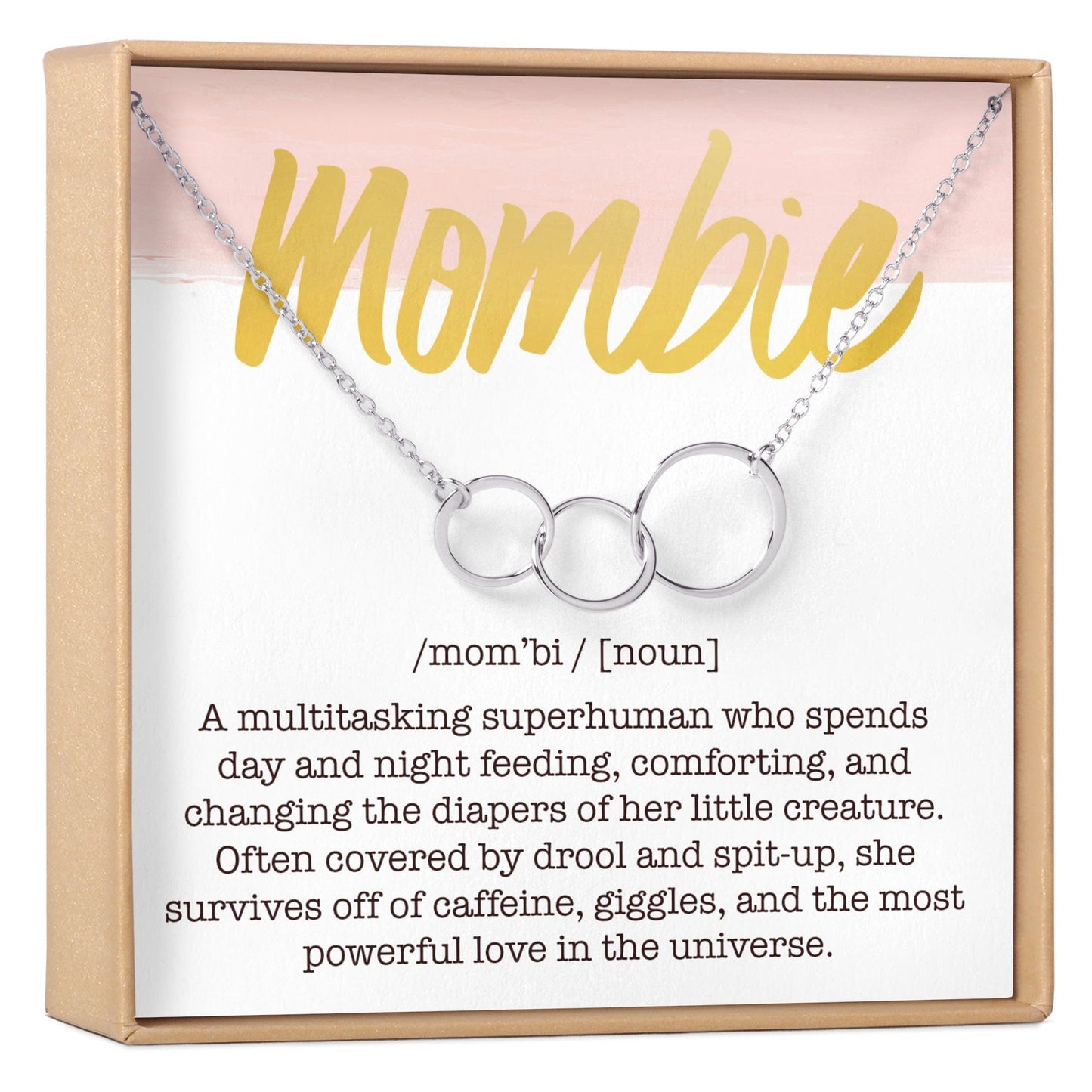 Mombie (New Mom) Necklace, Multiple Styles Necklace