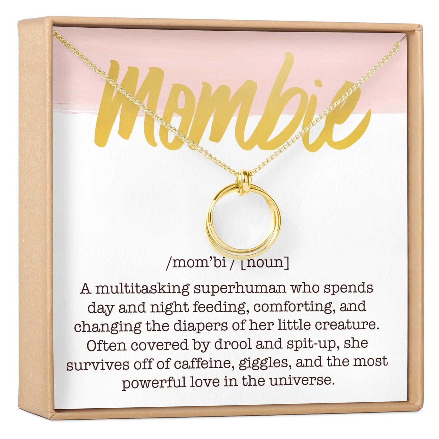 Mombie (New Mom) Necklace, Multiple Styles Necklace