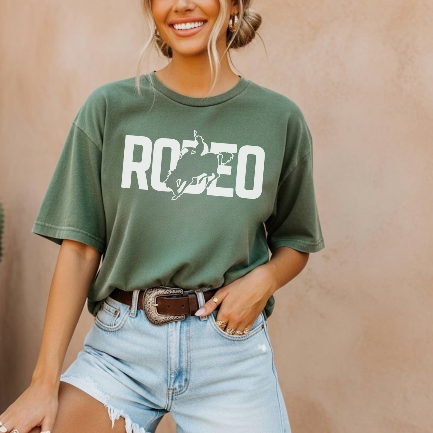 RODEO Graphic Tee | Western Cowgirl