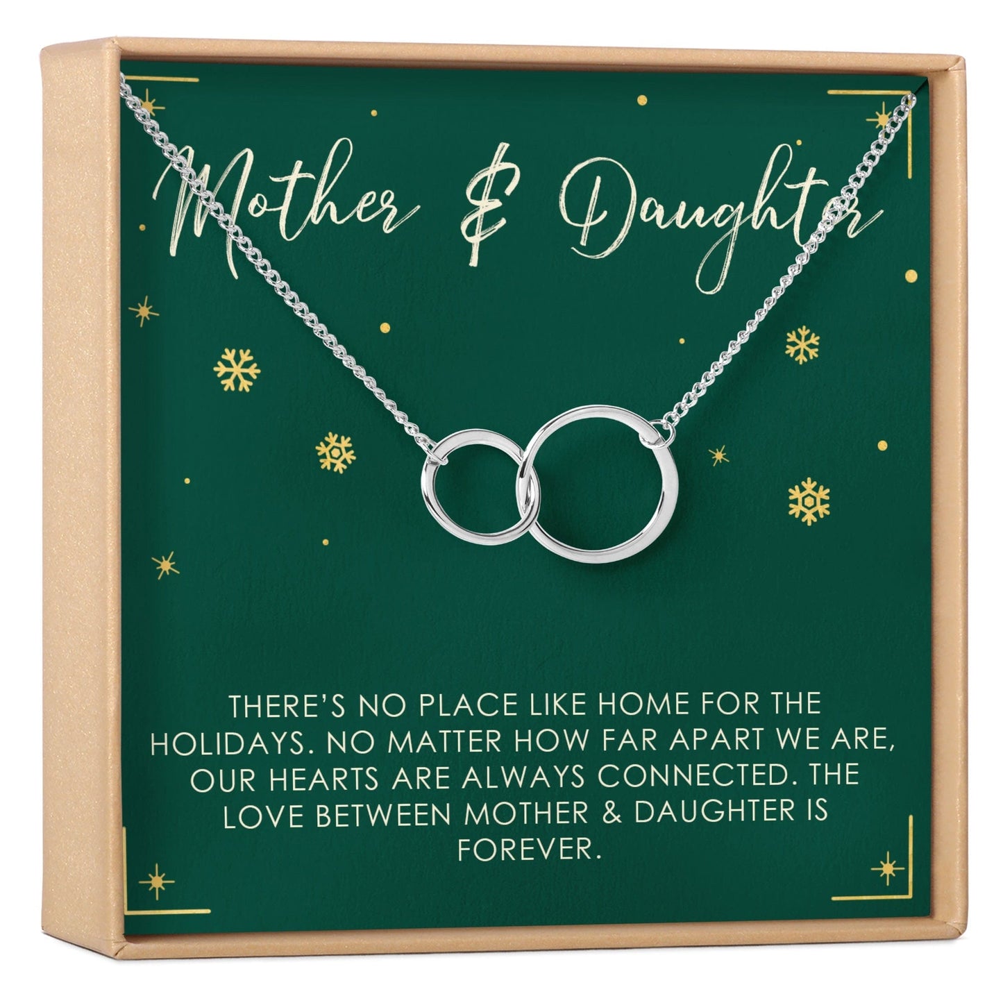 Mother & Daughter Christmas Necklace, Multiple Styles