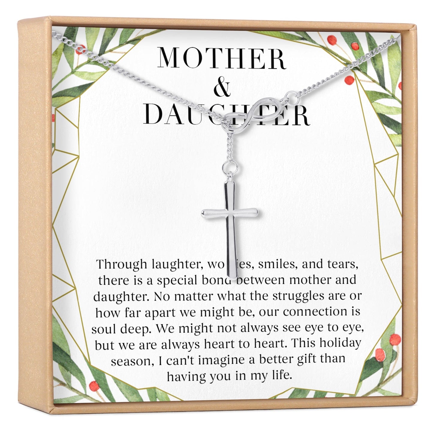 Mother & Daughter Christmas Necklace, Multiple Styles
